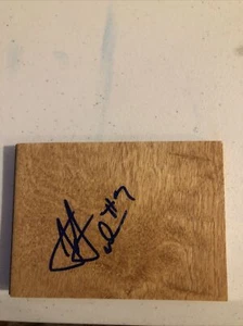 OHIO STATE BUCKEYES- JARED SULLINGER SIGNED AUTOGRAPH FLOOR BOARD COA CELTICS - Picture 1 of 4