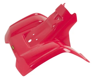 NEW HONDA TRX70 RED REAR PLASTIC FENDER 86-87 PLASTICS - Picture 1 of 2