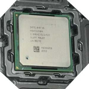 Intel Pentium 4 SL6PF SL6SL P4 2.8GHZ 512KB 533MHz Socket 478 CPU Processor - Picture 1 of 3