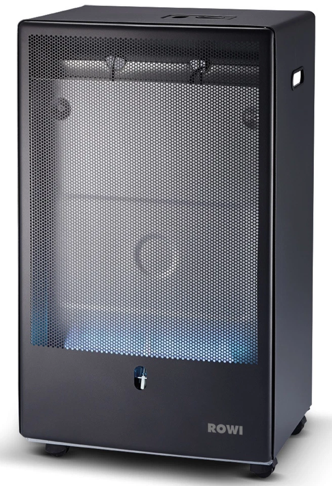 Rowi Gas-Heizofen Heizstrahler Gasofen Heizgerät Blueflame 4200W mit Thermostat - Bild 1 von 1