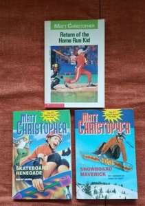 Sports Ch. Books Lot 7 Matt Christopher excellent condition age 7-11 Gr. 3 - Picture 1 of 9