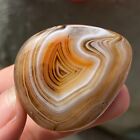 31G Natural Polished Silk Banded Agate Lace Agate Crystal Madagascar