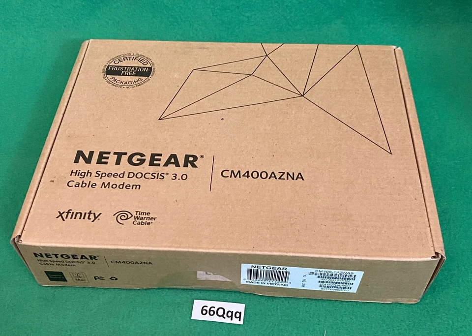 Netgear High Speed DOCSIS 3.0 Cable Modem Model CM400AZNA. - Image 1 of 2
