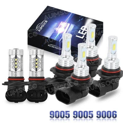 Kit faros LED + faros antiniebla blancos para Kia Sportage 2020 2019 2018 2017 Foto 1 de 4