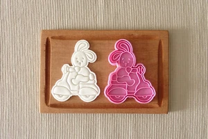 Coniglietto di Pasqua cookie cutter formina tagliabiscotti cake design - Foto 1 di 1