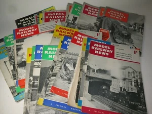 REVISTA VINTAGE MODEL RAILWAY NEWS 1950-1963 Elige entre Selección - Imagen 1 de 77