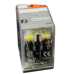 1PC RXL3A10B1F7 120VAC 50/60Hz Intermediate Relay 11Pins 10A 250VAC - Picture 1 of 2