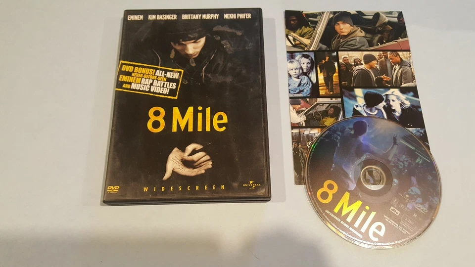8 Mile (DVD, 2003, Widescreen Uncensored Bonus Materials) - Image 1 of 1