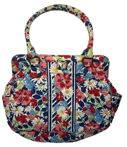 Vera Bradley Casa de Verano - Bolso con Marco - Cartera Grande Bolso de Mano, Floral - Imagen 1 de 11