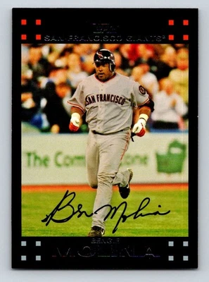 2007 Topps #342 Bengie Molina San Francisco Giants - Image 1 of 2