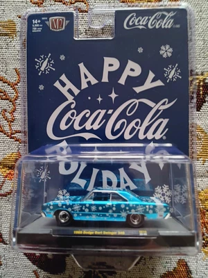 2025~M2 Machines~1969 Dodge Dart Swinger 340~Coca Cola Chase 750~Happy Holidays - Image 1 of 2