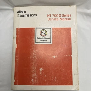 Allison HT 700D Series Transmission Service Manual - Picture 1 of 11