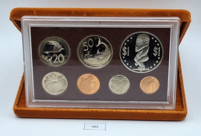 1975 Cook Islands 7 Pc Proof Set With Box And COA #S02 - Image 1 of 4