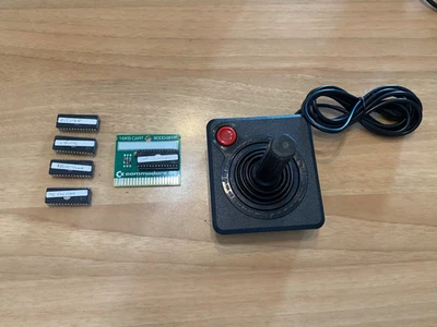 cartridge 5 giochi Commodore 64 - Commodore 128 Joystick Nuovo - Immagine 1 di 4