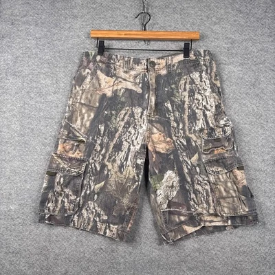 Pantalones Cortos Glory Desteñidos Para Hombres 34 Marrón Camuflaje Carga Senderismo Aire Libre Gorpcore 34x11 Foto 1 de 4