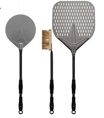 Alfa 3 Piece Pizza Peel Set - Black New  - Image 1 of 3
