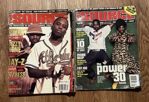 The Source Magazine Outkast #110 + #148 AS IS Tape On Spine - Picture 1 of 7