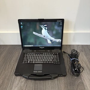 PORTATIL RESISTENTE PANASONIC HARDBOOK CF-52 CON CARGADOR WINDOWS 10 PRO - Imagen 1 de 19