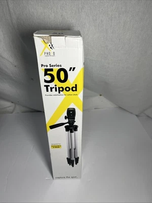 PRO SERIES 50" Inch Tripod For Camcorders And camera XT50TRS - Image 1 of 4
