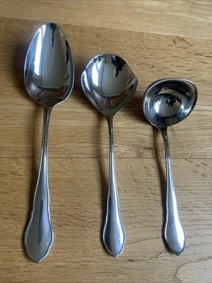 WMF Royal Chippendale Cromargan Posate 1 Cucchiaio Portata Verdure Patate 1 - Immagine 1 di 4