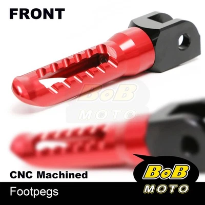 estriberas delanteras Bob CNC ROJAS para Aprilia RSV4 09 10 11 12 13 14 15 16 17 Foto 1 de 4