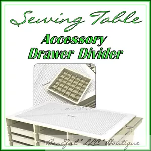 BonEful NEW Sewing Machine CRAFT Room TABLE Stamp Scrapbook Quilt Storage Drawer - Picture 1 of 12