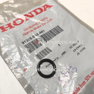 Genuine Timing Cover O Ring (12.6 x 2.4) 2016-2021 Acura ILX 91305-5A2-A01 OEM - Picture 1 of 7