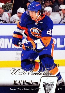 2010-11 Upper Deck UD Exclusives #79 Matt Moulson