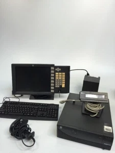 NCR sistema di cassa calcolatrice di cassa Real POS, display, stampante EC - Foto 1 di 10
