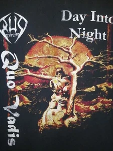 Rare Vtg Quo Vadis Day Into Night Tour XL Size T-shirt Original Metal Band Merch - Bild 1 von 5