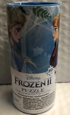 New Disney Frozen II Elsa & Anna 50 Piece Jigsaw Puzzle - Image 1 of 4