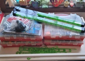 Huge Lot Of K'nex In (4) Stoage Containers Great Clean Condition - Picture 1 of 13