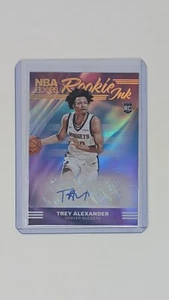 2024-25 Panini Hoops - #RI-ALX Trey Alexander RC Rookie Ink Auto - Picture 1 of 2