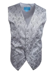 NEW Epoint Men's Multi-Pattern Formal Suit Vest and Tie Set Medium - Picture 1 of 1