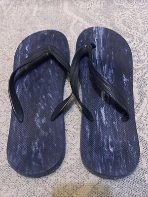 Sandalias antiguas azul marino Foto 1 de 2