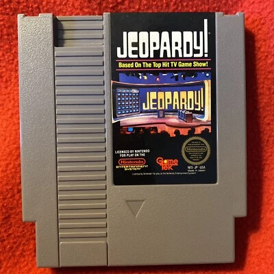 Jeopardy | Nintendo Entertainment System NES |Super Clean | Based On Hit TV - Image 1 of 4