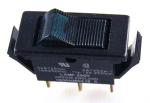 Arrow England 1600HMG21EC Rocker Switch Green Neon 16A 250V On/Off OM0293T - Picture 1 of 3