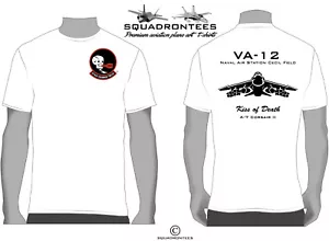 VA-12 Flying Ubangis A-7 Corsair II Squadron T-Shirt D2 - USN Licensed Product - Picture 1 of 3