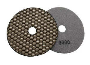 5" Premium Dry Diamond Polishing Pad, Grit 3000 - Picture 1 of 2