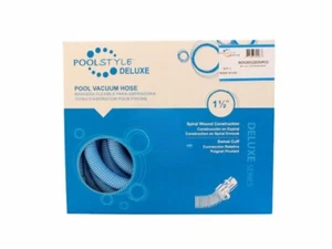 1.5" x 25' DELUXE SERIES VAC HOSE W/ SWIVEL CUFF (POOLSTYLE - BO528112025PSL) - Picture 1 of 1