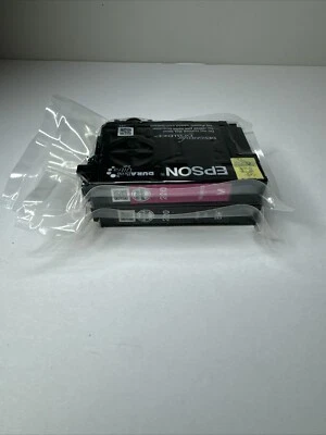 Genuine Epson 220 Black & Magenta Ink Cartridges New / No Box / Sealed - Image 1 of 4