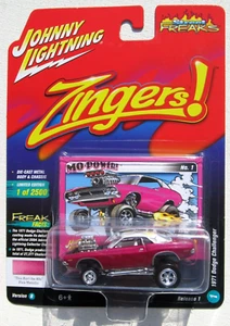 JOHNNY LIGHTNING STREET FREAKS ZINGERS! 1971 DODGE CHALLENGER #1 1/2,500 B - Picture 1 of 4