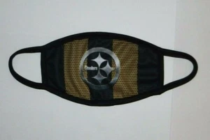 Pittsburgh Steelers Washable Reusable Sublimated Face Mask Mouth Mask Cover New - Picture 1 of 2