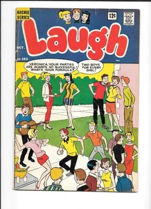 Laugh #163, 186 Two Party Covers from 1964-1966 Archie, Betty & Veronica VG 4.0 - Picture 1 of 4