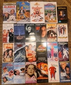23 VHS Movies Action Comedy Adventure Scifi Christmas Romance Childrens - Picture 1 of 12