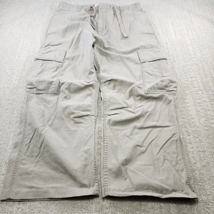 Vintage Levis Cargo Pants Men 36X27 Read* Baggy Loose Straight Wide Leg Y2K - Picture 1 of 10