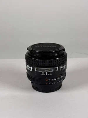 Nikon AF-D NIKKOR 50mm f1.4 D Standard Prime Lens 50/1.4 - Image 1 of 4