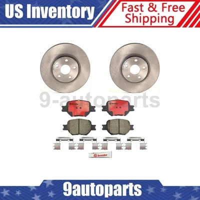 Kit de frenos delanteros Brembo rotores de disco pastillas de cerámica para Celica Toyota 2000-2005 Foto 1 de 4