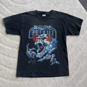 Stone Cold Steve Austin Vintage 1998 Bad To The Bonz Men's T Shirt Size L Rare - Picture 1 of 11