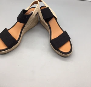 Neue schwarze Wedges von Mia Größe 8,5 von Stitch Fix in blauer Tasche - Bild 1 von 8